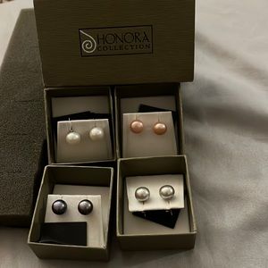 Honora pearl earrings
